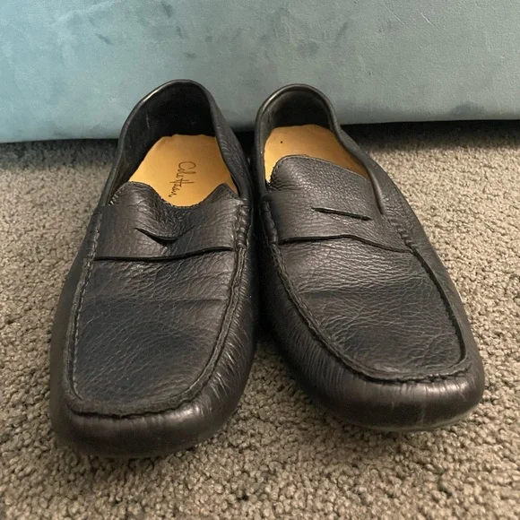 Cole Haan | Shoes | Cole Haan Black Leather Mens Slipon  display picture 1